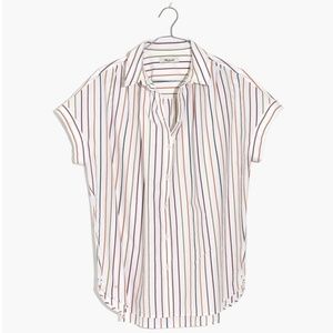Madewell Central Shirt in Sadie Stripe